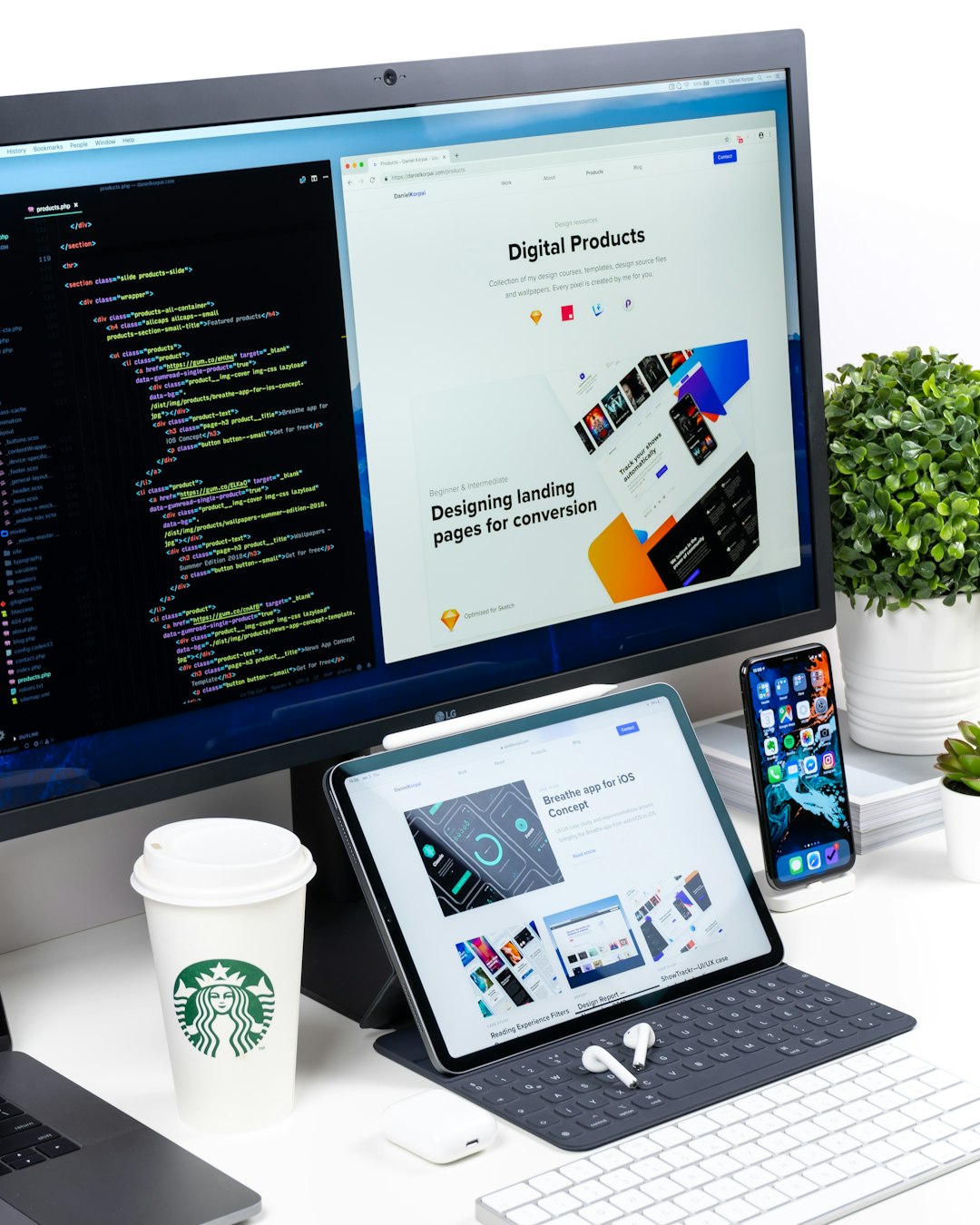 The Art of Drawing Readers In: Your attractive post title goes here turned-on-monitor-displaying-digital-products-pkrnxegurgm